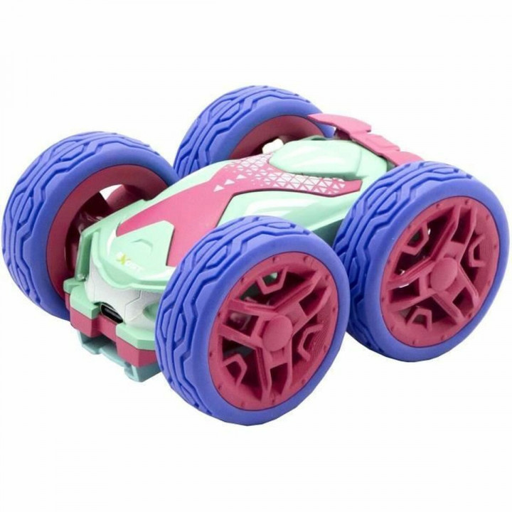 Politiewagen op Afstandsbediening Exost 360 Mini Flip Amazone Roze