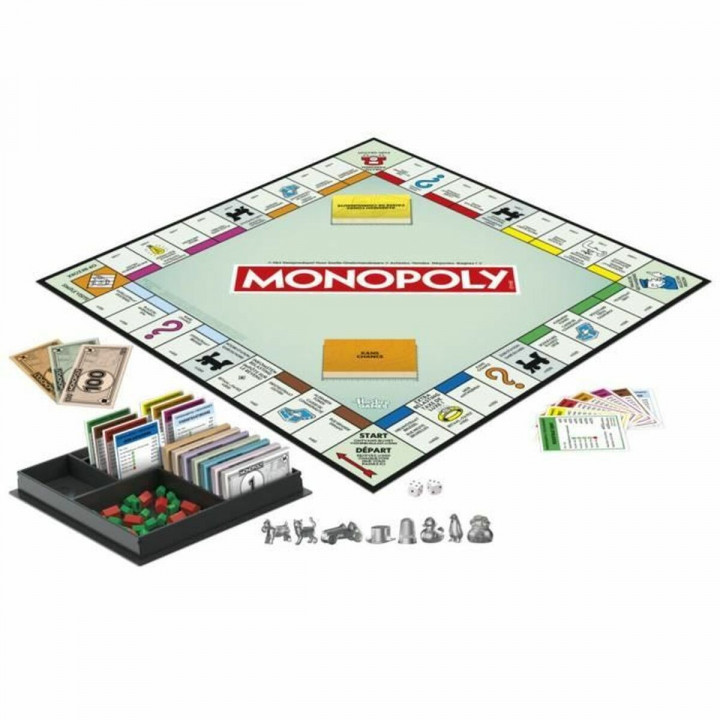 Jeu de société Monopoly Hasbro Games 27 x 5 x 27 cm 4 x 50 x 50 cm