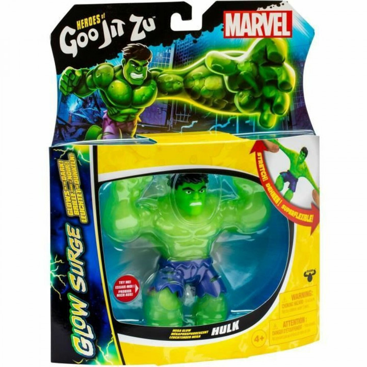 Actiefiguren Goo Jit Zu Hulk Glow Surge