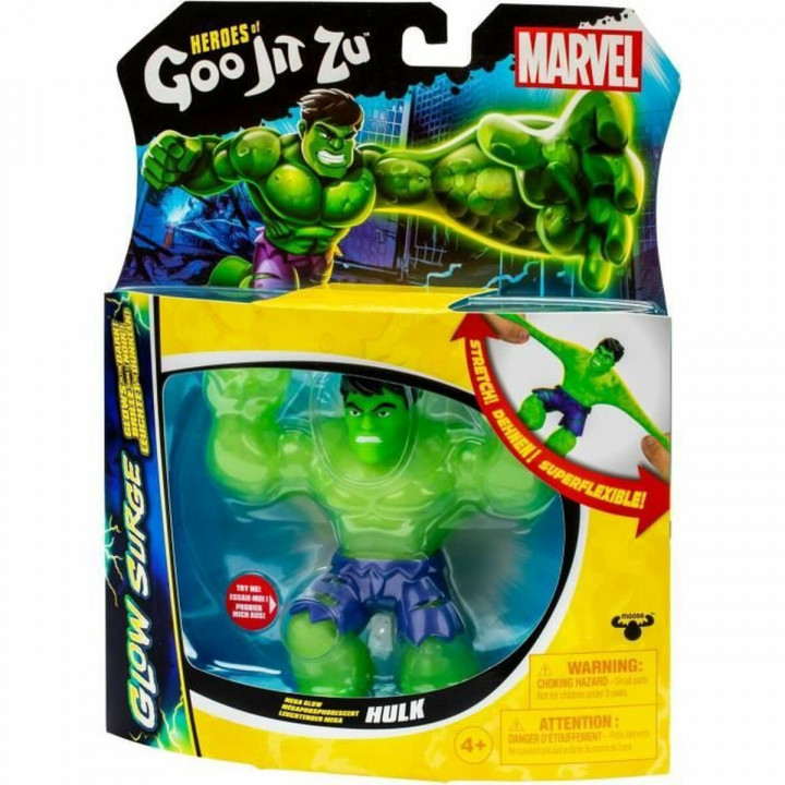 Personaggi d'Azione Goo Jit Zu Hulk Glow Surge