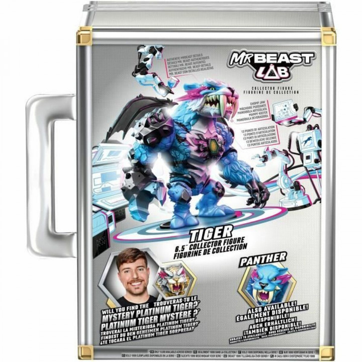 Figura de Acción Moose Toys Mr. Beast Lab Tiger