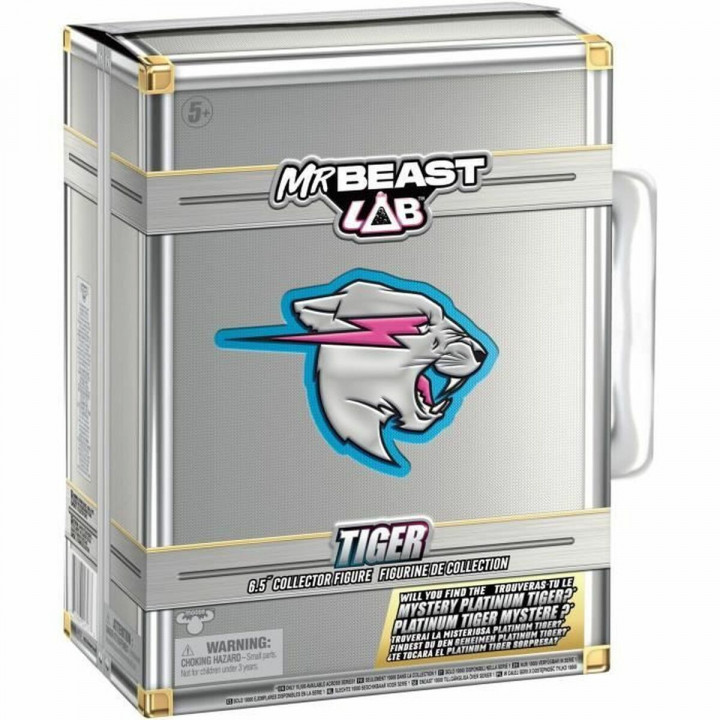 Figura de Acción Moose Toys Mr. Beast Lab Tiger