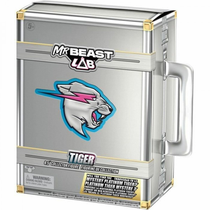 Figura de Acción Moose Toys Mr. Beast Lab Tiger