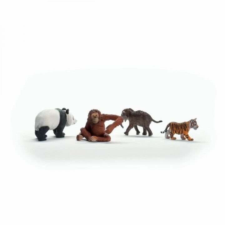 Playset Schleich My First Asian Animals 4 Onderdelen