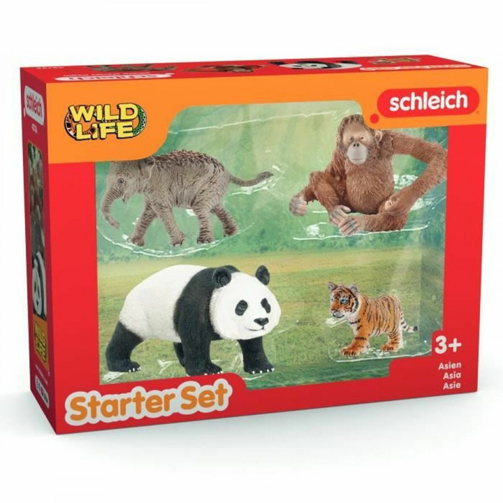 Playset Schleich My First Asian Animals 4 Onderdelen