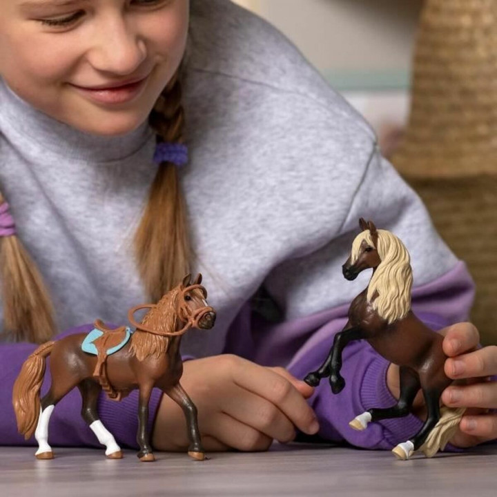 Playset Schleich Horse Club 4 Stücke
