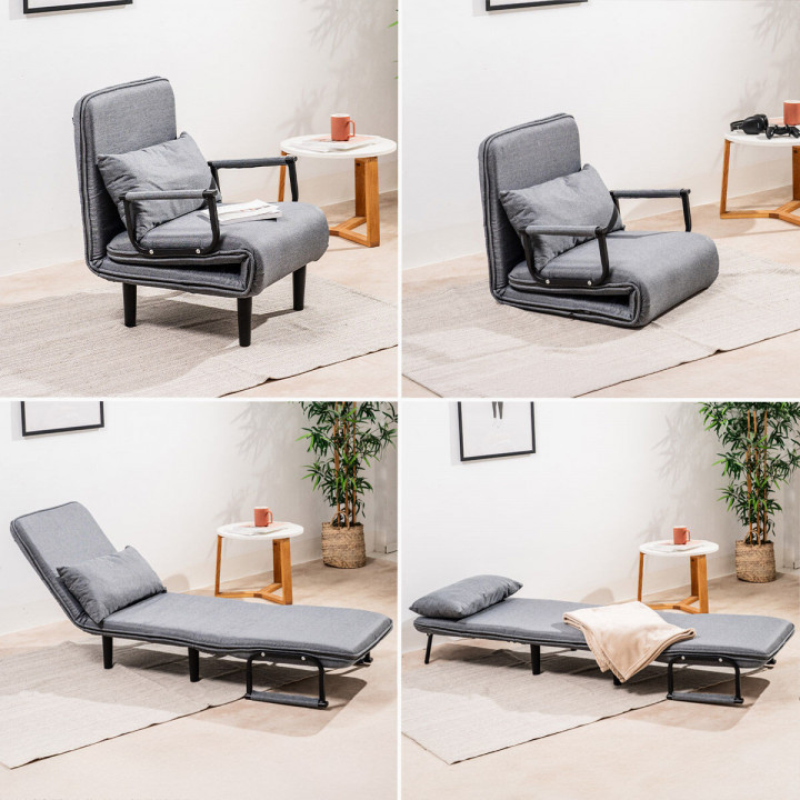 4-in-1 Convertible Single Sofa Bed Softfa InnovaGoods