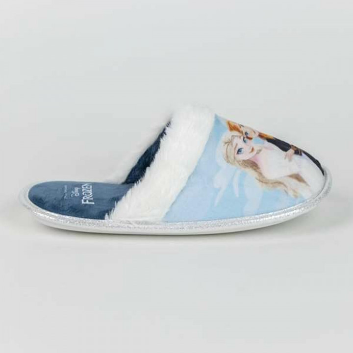 House Slippers Frozen Blue