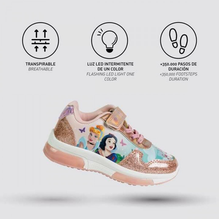 Zapatillas Deportivas Infantiles Disney Princess Rosa
