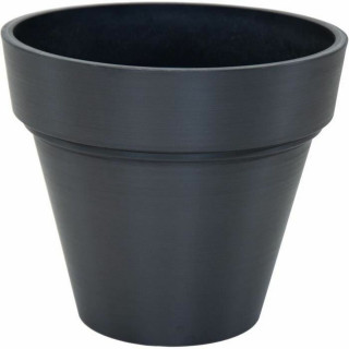 Vaso Mega Collections Ecostone Planter Nero noir Plastica Riciclato 35 cm 38 x 38 x 68 cm 35 x 30 cm