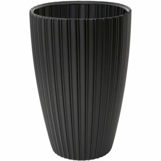 Plant pot Garden ID Fancy Black Polyethylene 40 x 58 cm