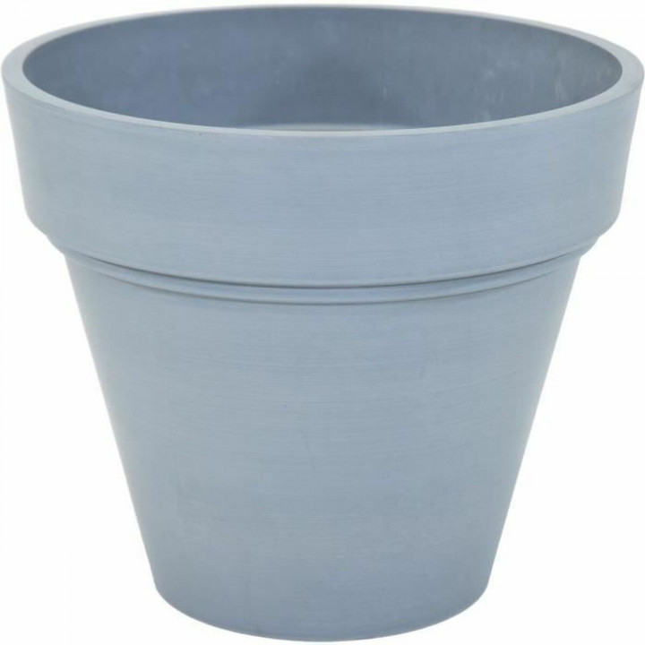 Bloempot Mega Collections Ecostone Planter Grijs Plastic Gerecycled 55 x 51 cm