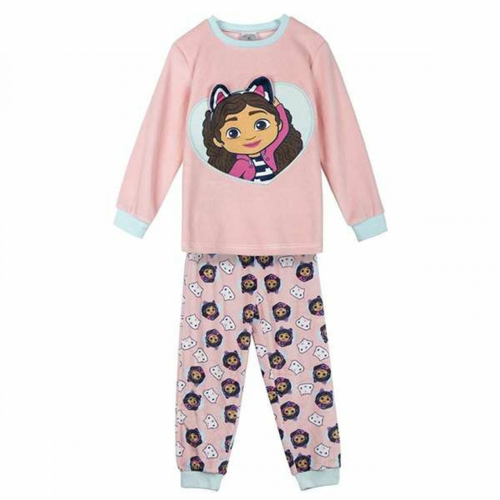 Pyjama Kinderen Gabby's Dollhouse Roze