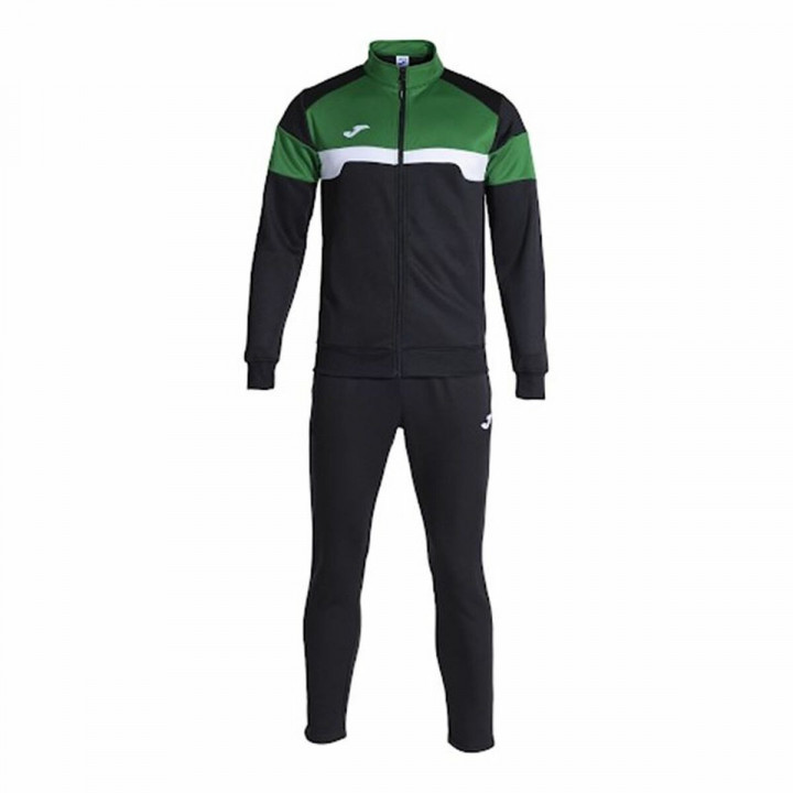 Children’s Tracksuit Joma Sport Danubio III Black Green 2 Pieces