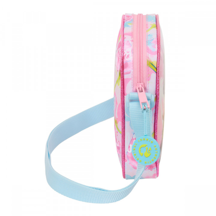 Borsa a Tracolla Barbie Painterly Rosa Blu cielo 16 x 18 x 4 cm