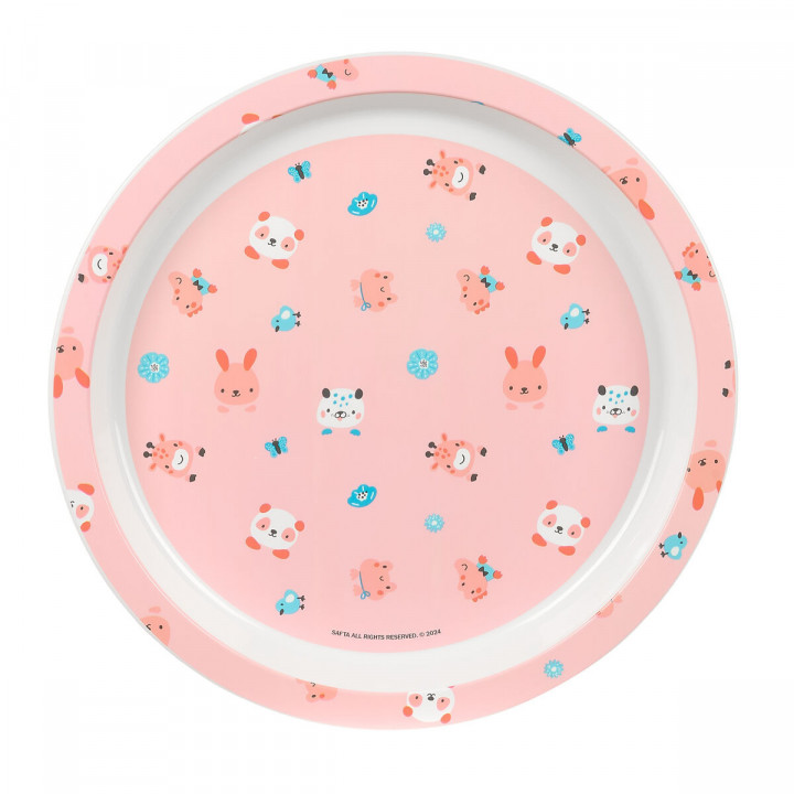 Set di stoviglie per bambini Safta Jirafa Poliestere 26 x 26 x 9 cm