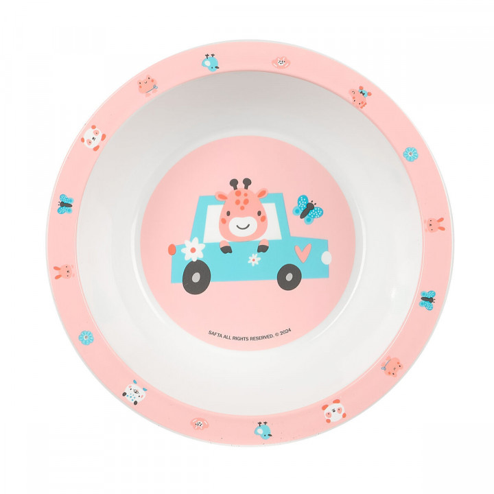 Children's dish set Safta Jirafa Polyester 26 x 26 x 9 cm