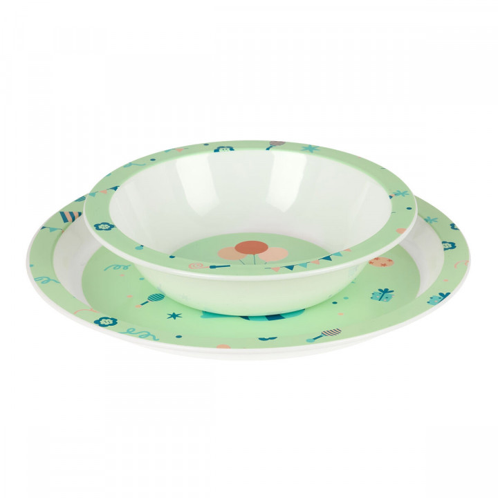 Set di stoviglie per bambini Safta Fiesta Poliestere 26 x 26 x 9 cm