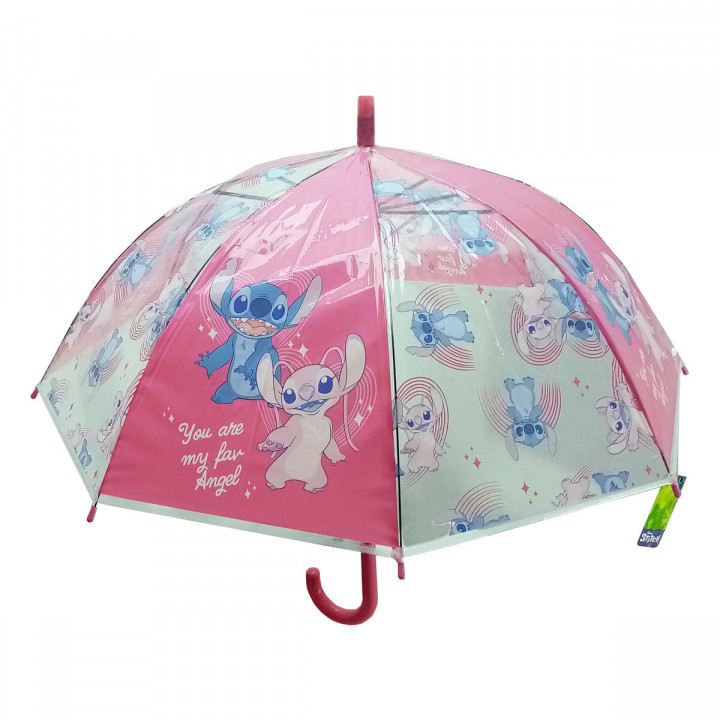 Paraguas Stitch Beach Rosa Ø 76 cm