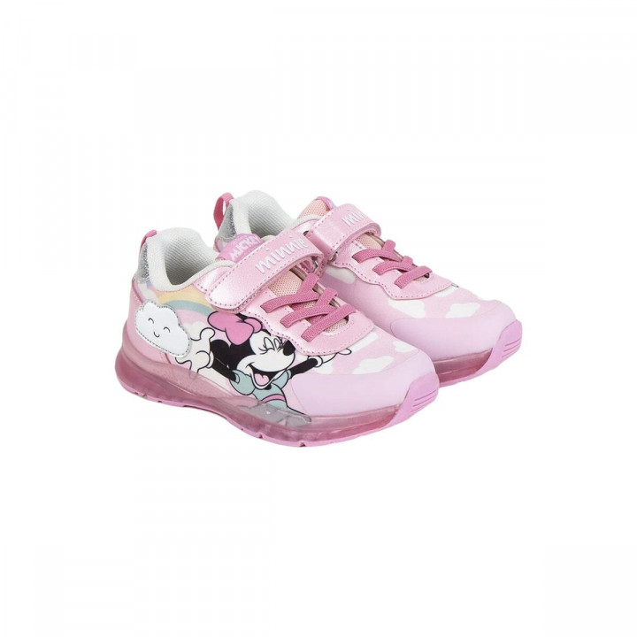 Sportschoenen met LED Minnie Mouse Roze