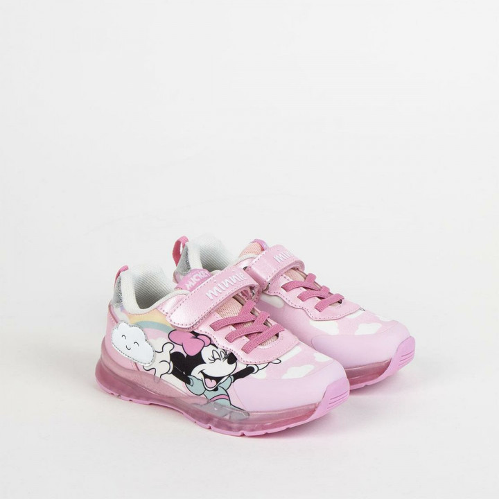 LED Trainers Minnie Mouse Pink