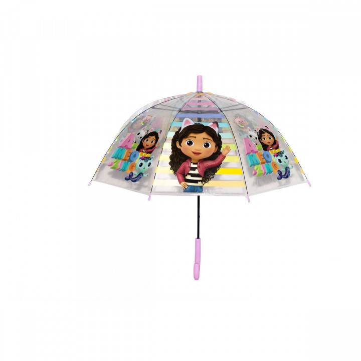 Paraguas Gabby's Dollhouse Party Rosa Ø 76 cm