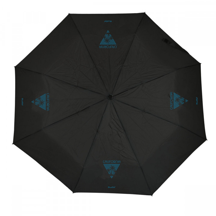 Parapluie pliable BlackFit8 California Bleu Noir Ø 98 cm