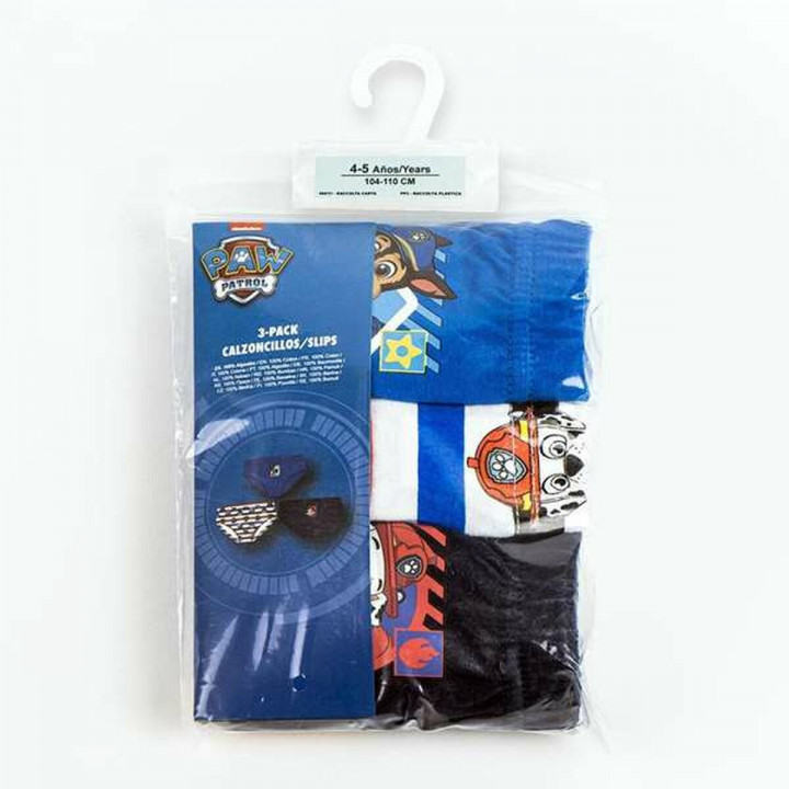 Pacco di Slip da Uomo The Paw Patrol Multicolore