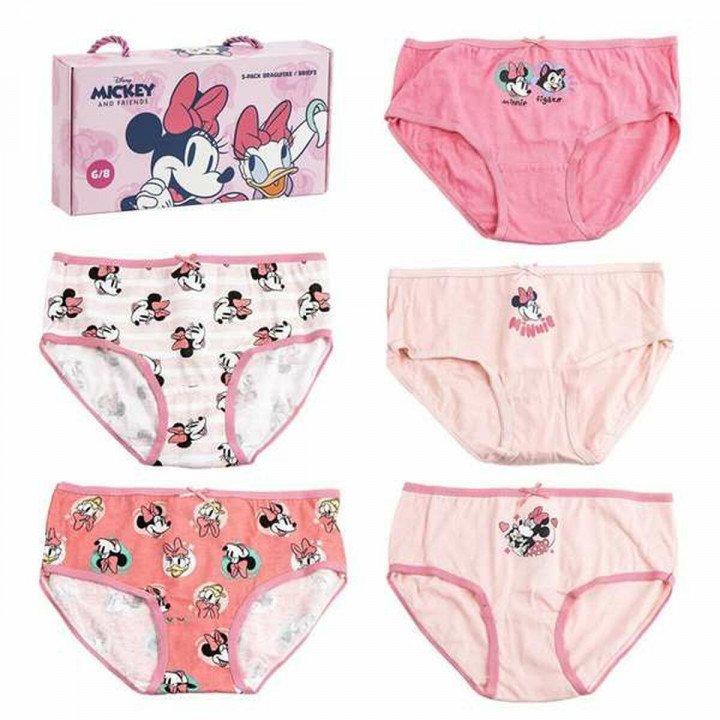 Unterhosen-Packung für Mädchen Minnie Mouse Bunt
