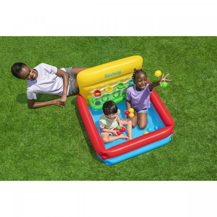 Bestway Opblaasbare Kinderzwembad met Ballen 104x94x61 cm +2 Jaar Tuin 52546
