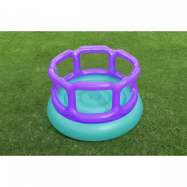 Bestway Inflatable Bouncer with Balls 152x152x84 cm +3 Years Indoor & Garden 52646