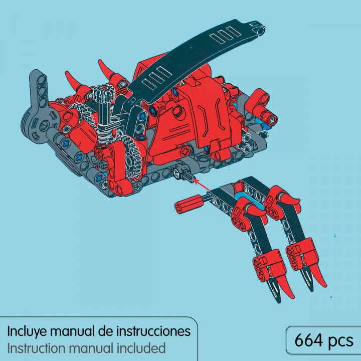 Set di Costruzioni IM Master 664 Pezzi