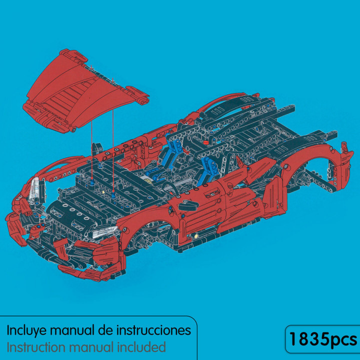 Set di Costruzioni IM Master 1835 Pezzi