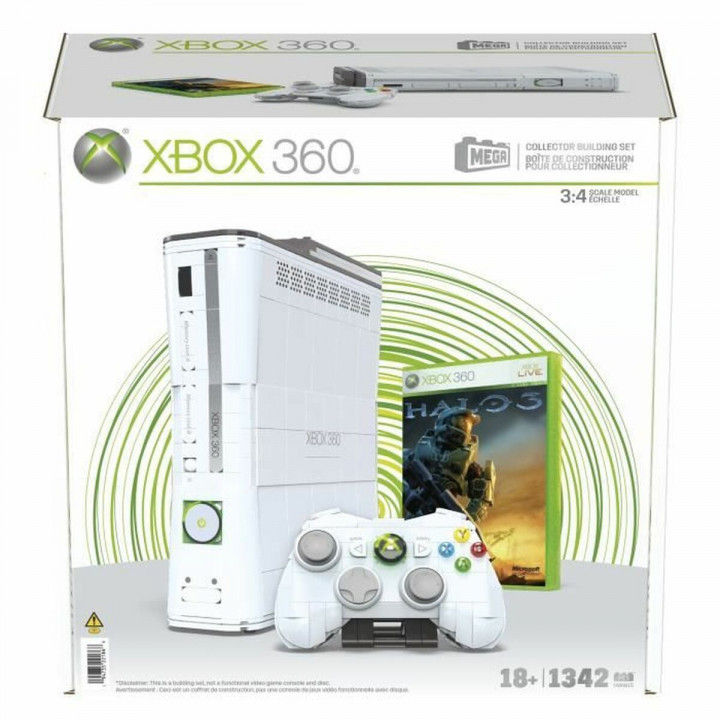 Bouwspel MEGA BRANDS Xbox 360 1342 Onderdelen