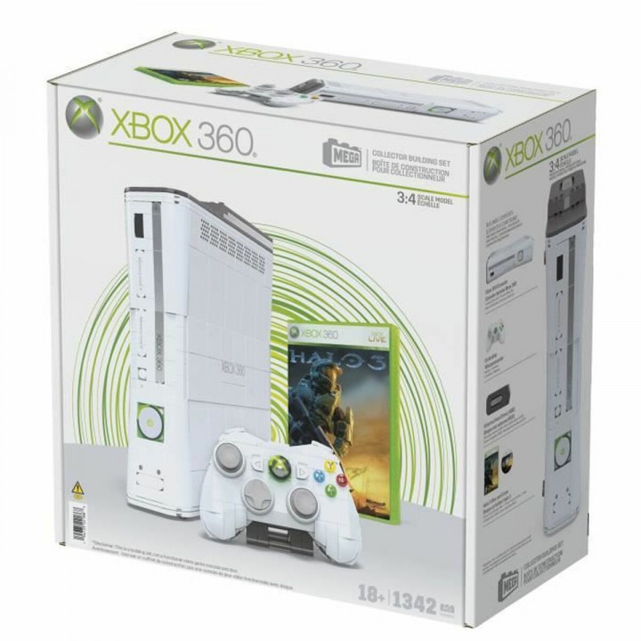 Set di Costruzioni MEGA BRANDS Xbox 360 1342 Pezzi