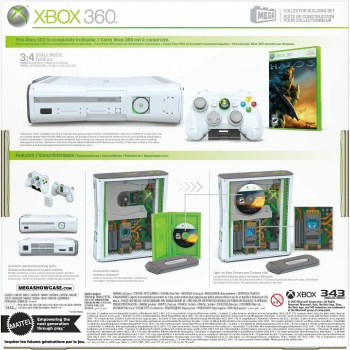 Bouwspel MEGA BRANDS Xbox 360 1342 Onderdelen