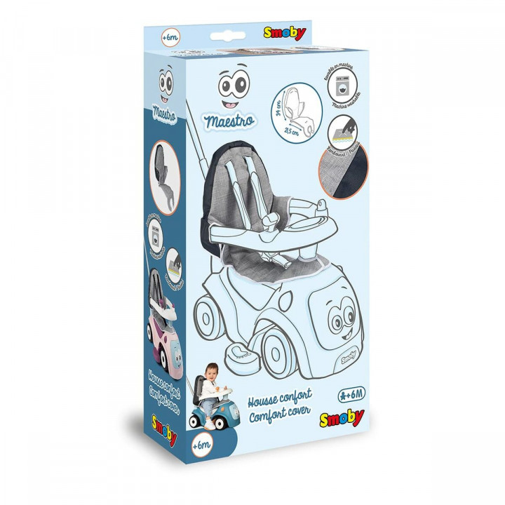 Correpasillos Smoby Gris