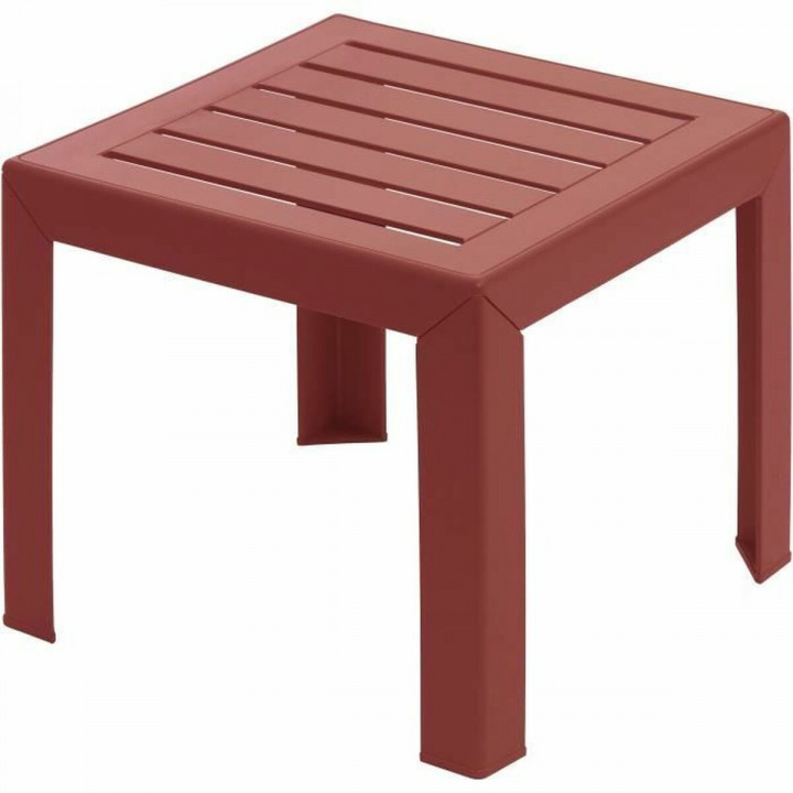 Table d'appoint Grosfillex Miami Rouge 40 x 40 x 41 cm