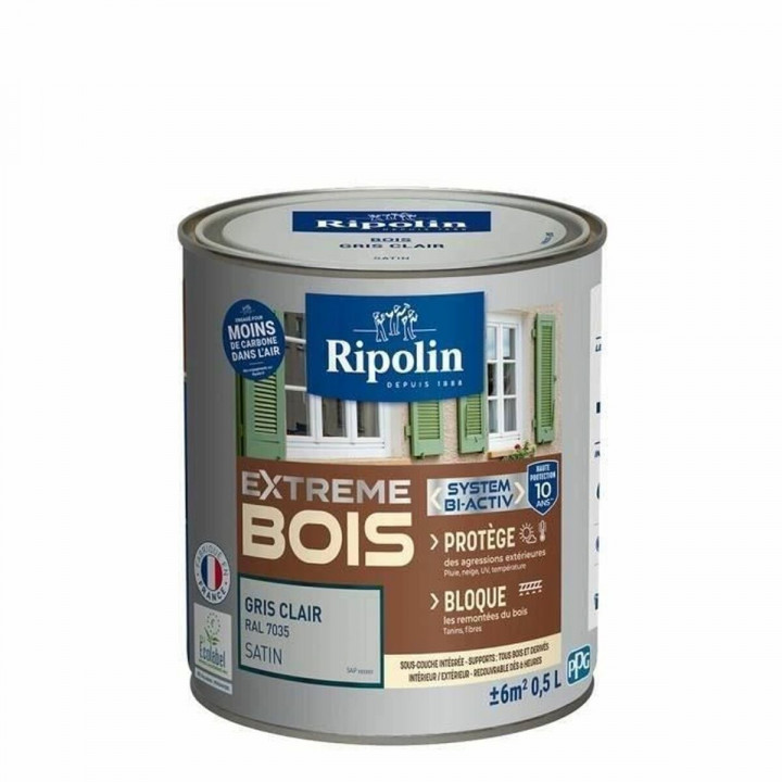 Peinture d'Apprêt Ripolin Gris Satiné 500 ml