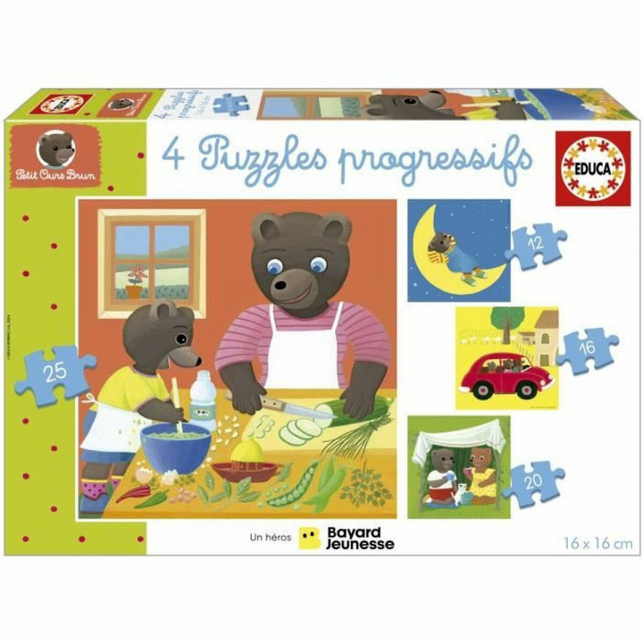 Puzzel Educa Osito Pardo