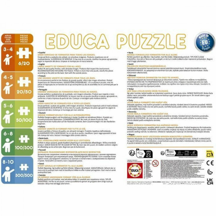 Puzzel Educa Osito Pardo