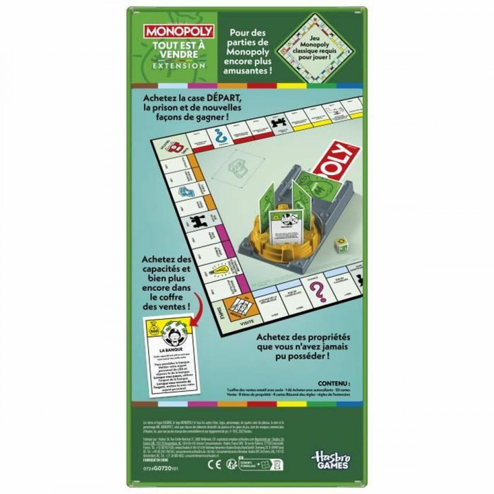 Board game Monopoly Expansión Monopoly Todo está en venta