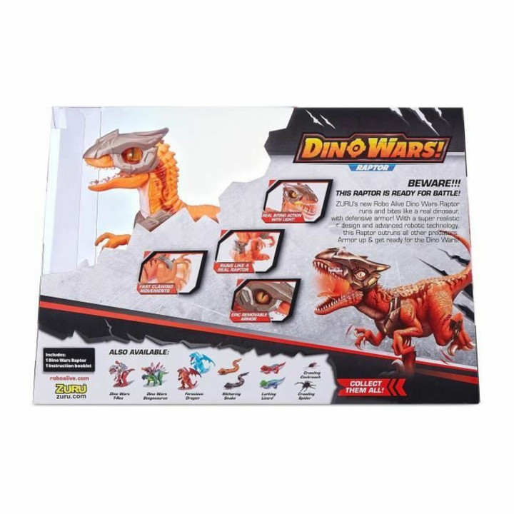 Actiefiguren Zuru Robo Alive Dino Wars Raptor