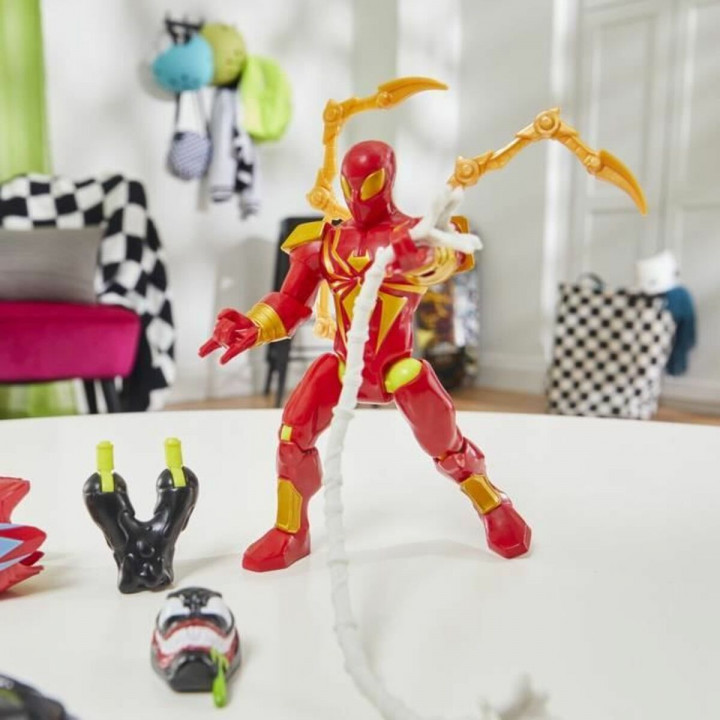 Figura Articulada Hasbro MixMashers Iron Spider Deluxe