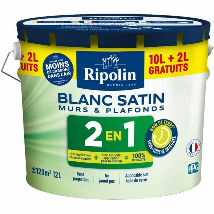 Vernice di Fondo Ripolin Bianco Raso 12 L