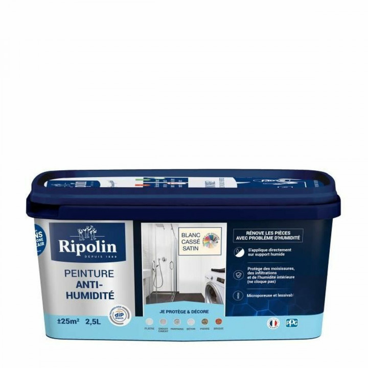 Grondverf Ripolin Wit Gesatineerd 2,5 L