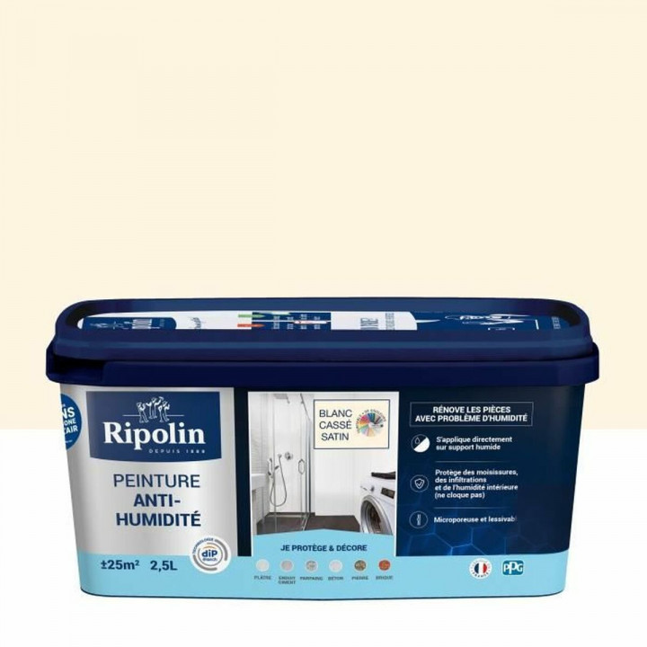 Grondverf Ripolin Wit Gesatineerd 2,5 L