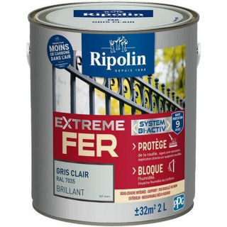 Peinture d'Apprêt Ripolin Gris 2 L