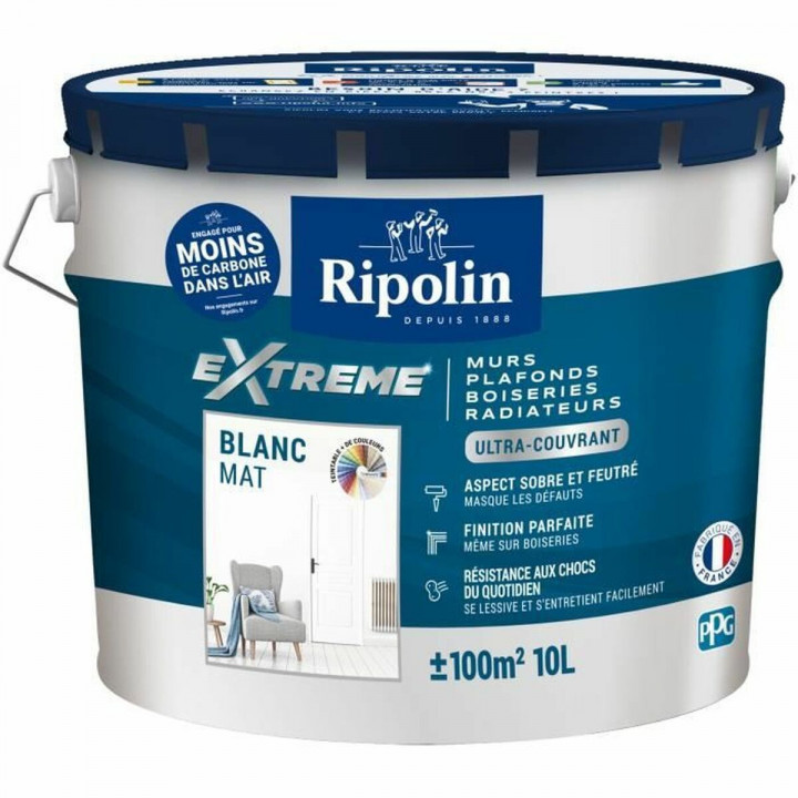 Vernice di Fondo Ripolin Bianco Mat 10 L