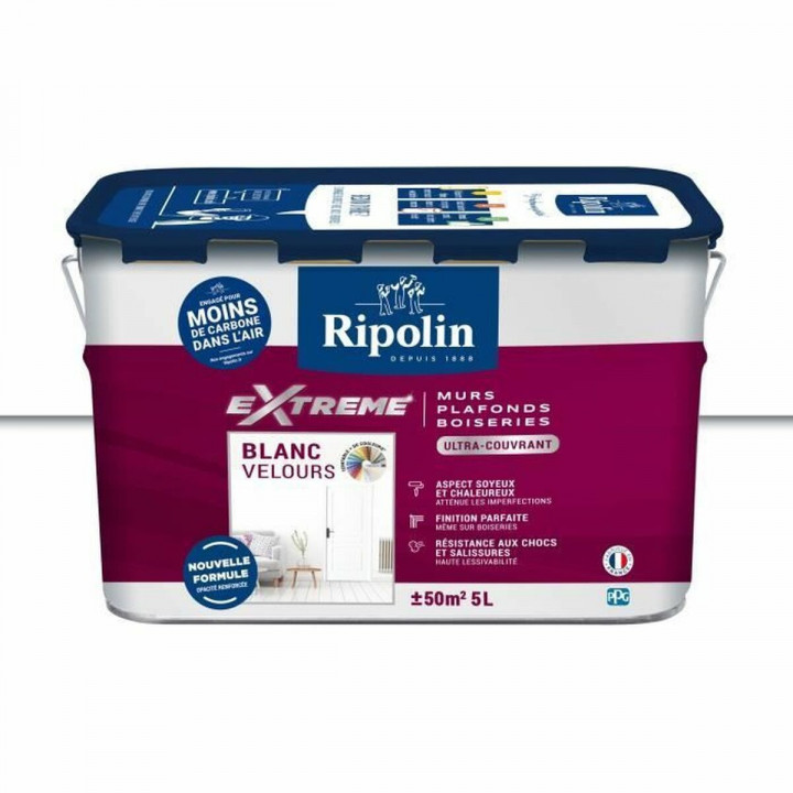 Peinture d'Apprêt Ripolin Blanc 5 L Mat